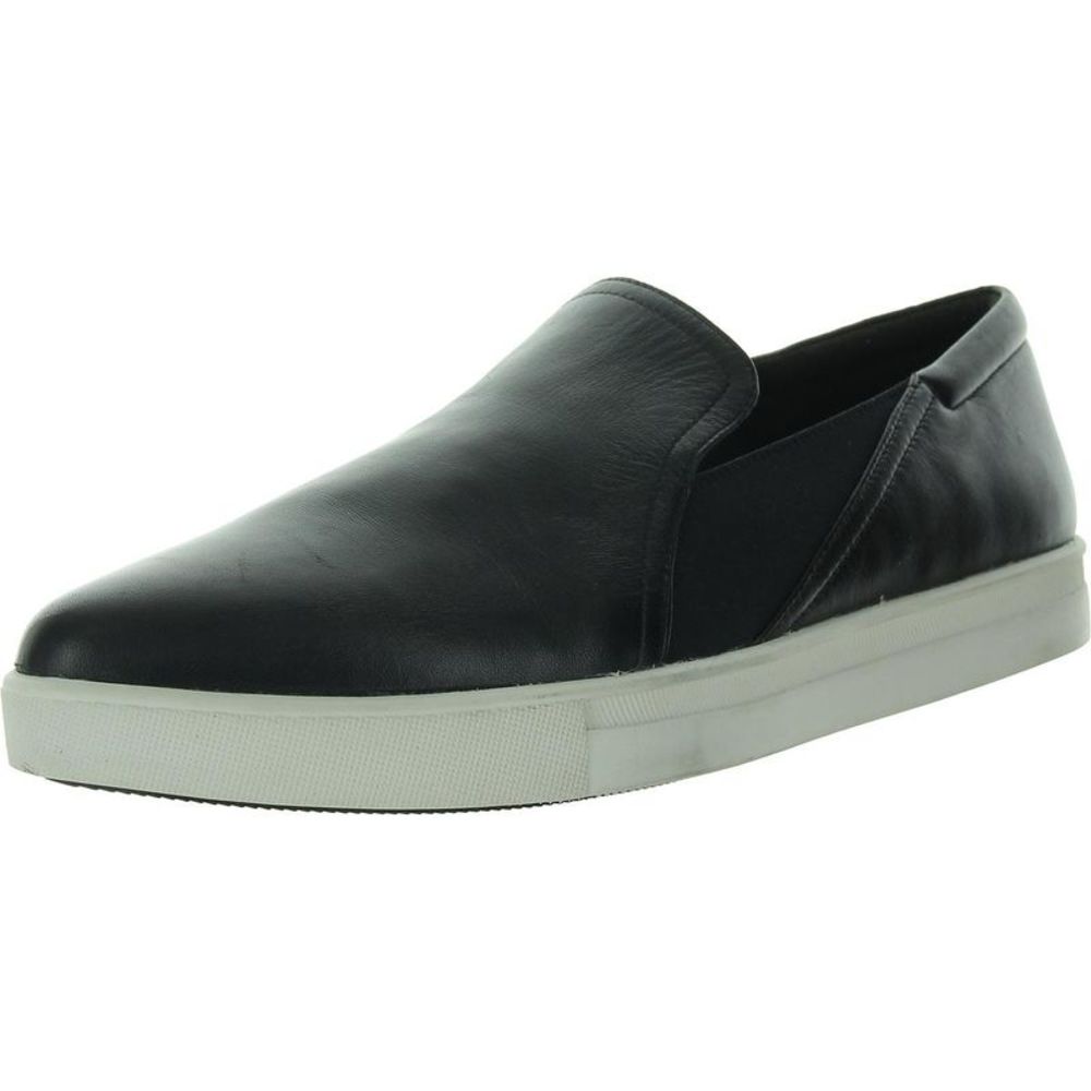 Naturalizer Womens Tyra Black Leather Slip-on Flat Loafers New